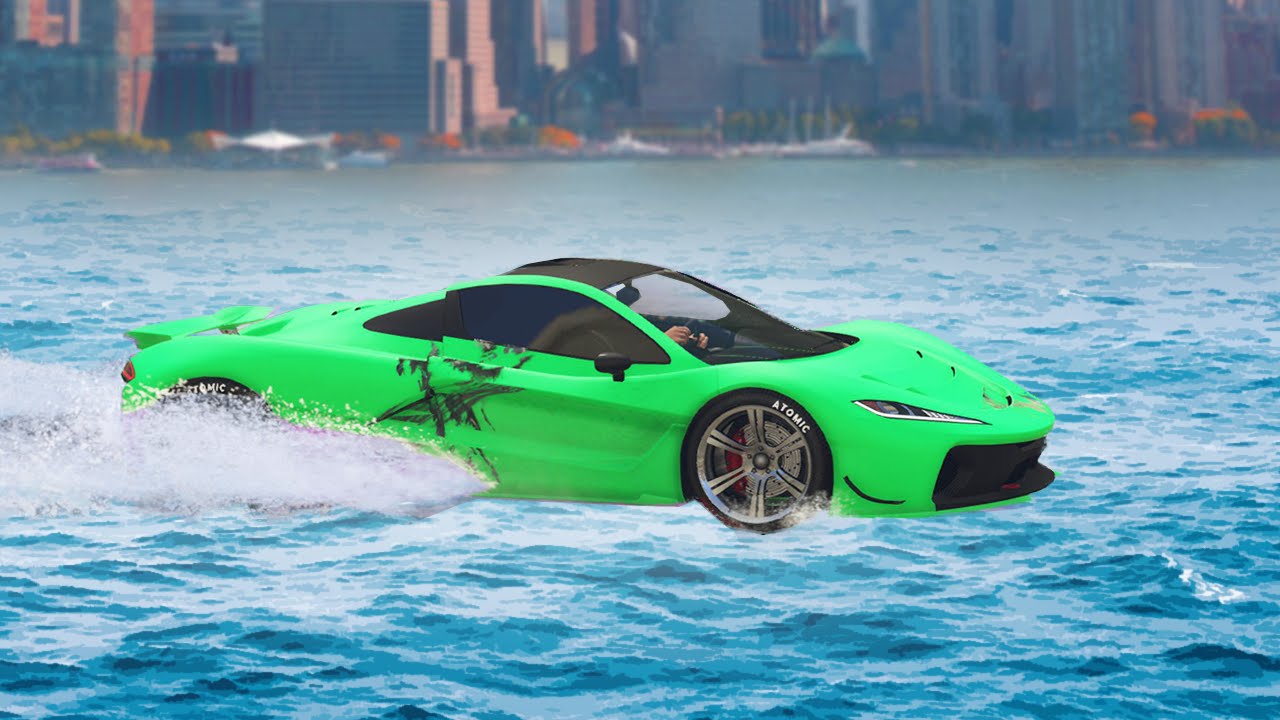rc cars that can drive on water