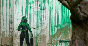 Banksy artwork analysis