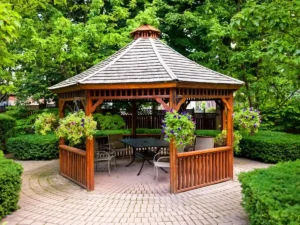 How to design a custom gazebo